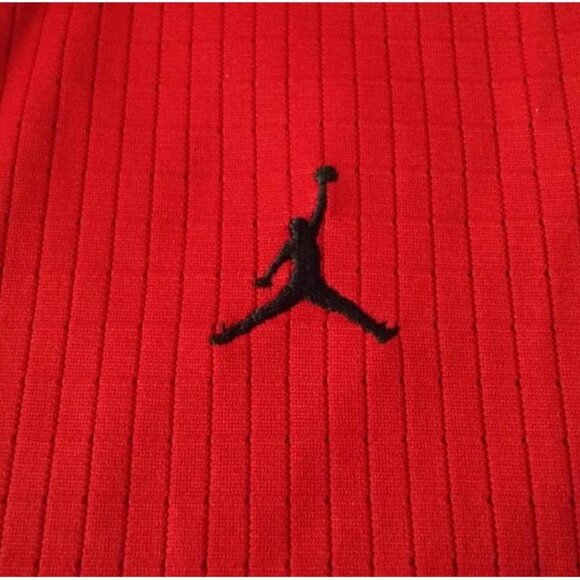 Nike Air Jordan® Textured Zippered Polo Top Size XLarge - Picture 8 of 12